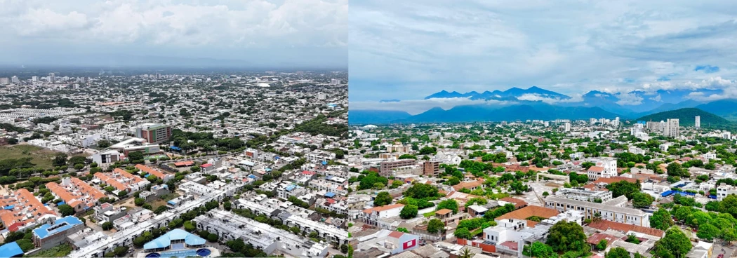 Foto panorámica de Valledupar.
