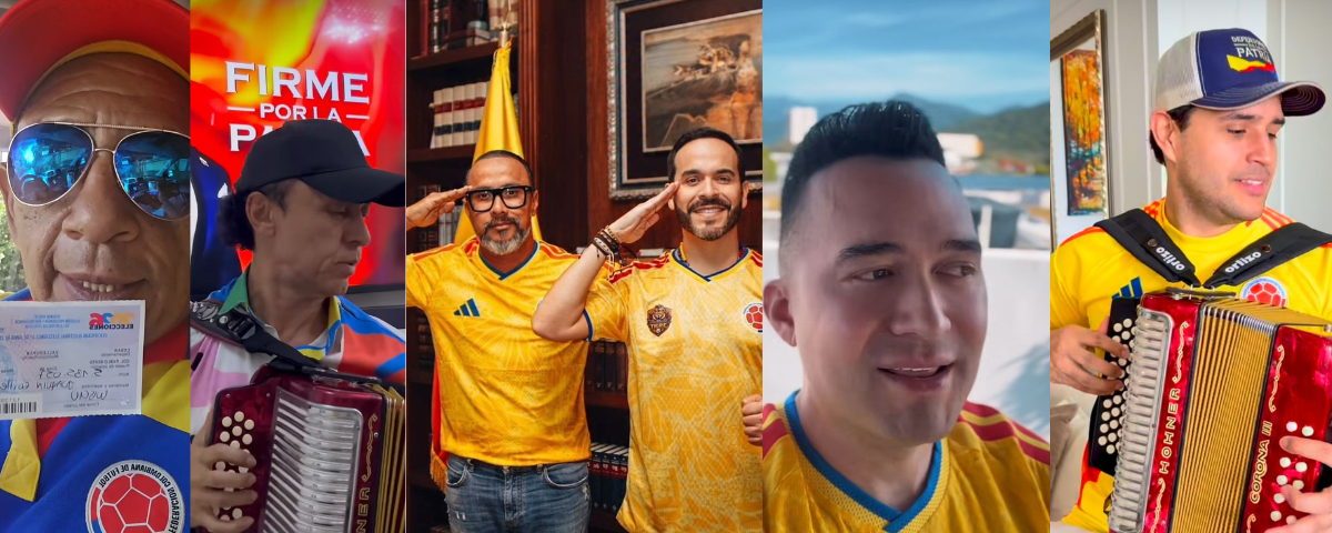 Artistas vallenatos celebraron en redes sociales la victoria de Abelardo de la Espriella