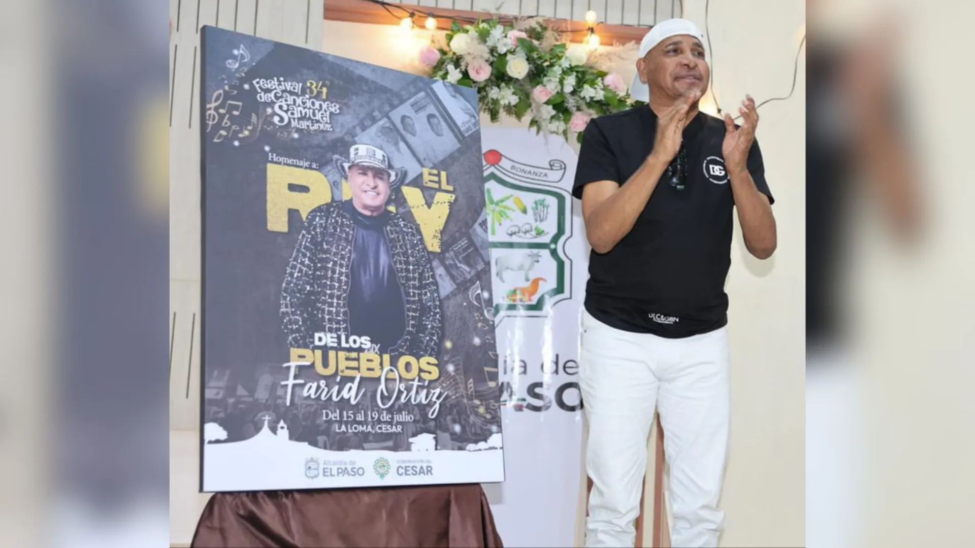 Farid Ortiz se expresó con profundo agradecimento.