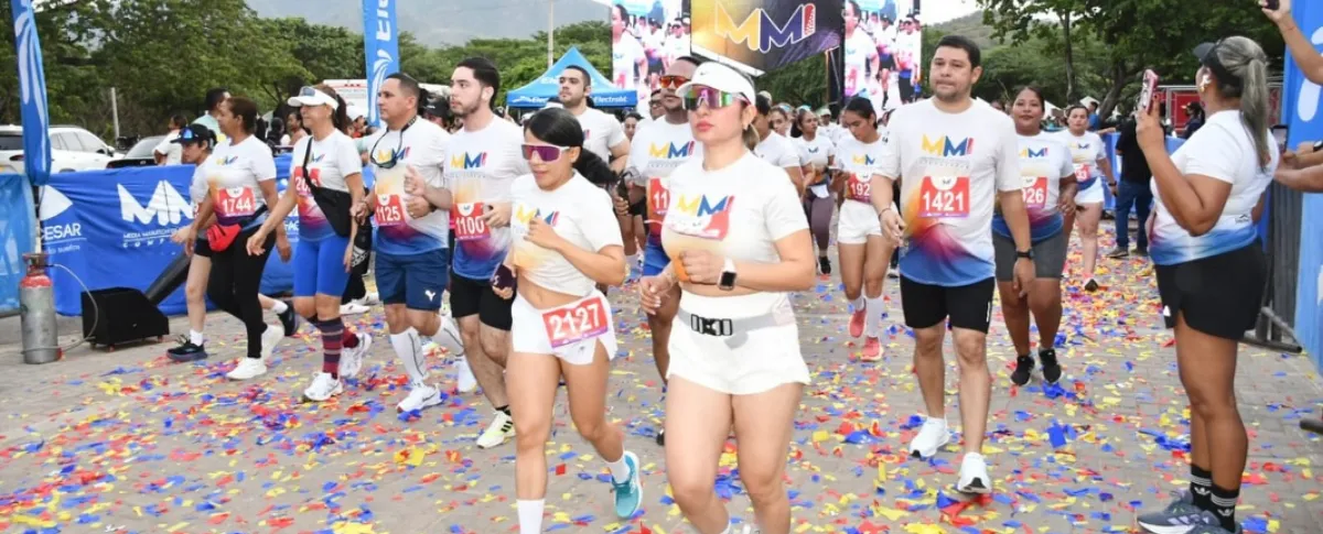 Media Maratón de la Independencia reunió a más de 2.300 corredores en Valledupar