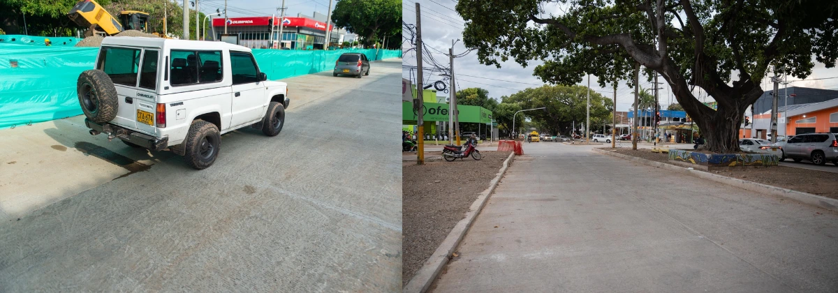 Avenida Simón Bolívar, en Valledupar-web