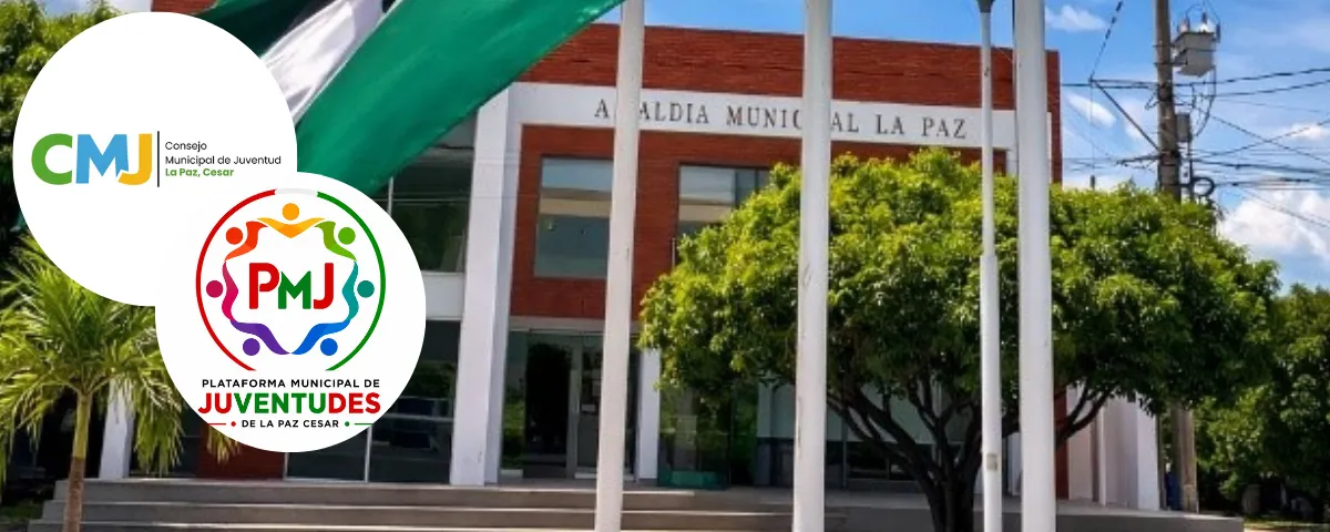 Jóvenes participan en asamblea municipal en La Paz, Cesar