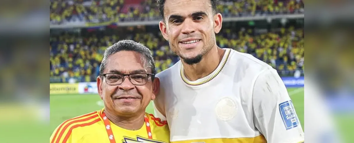 Luis Díaz y su padre, el popular 'Mane' Díaz.