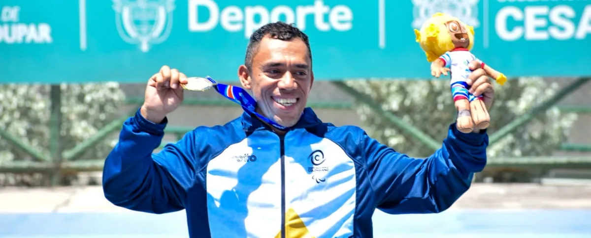 Valledupar celebra: Gustavo Guerrero conquistó el oro en los Parasuramericanos 2026