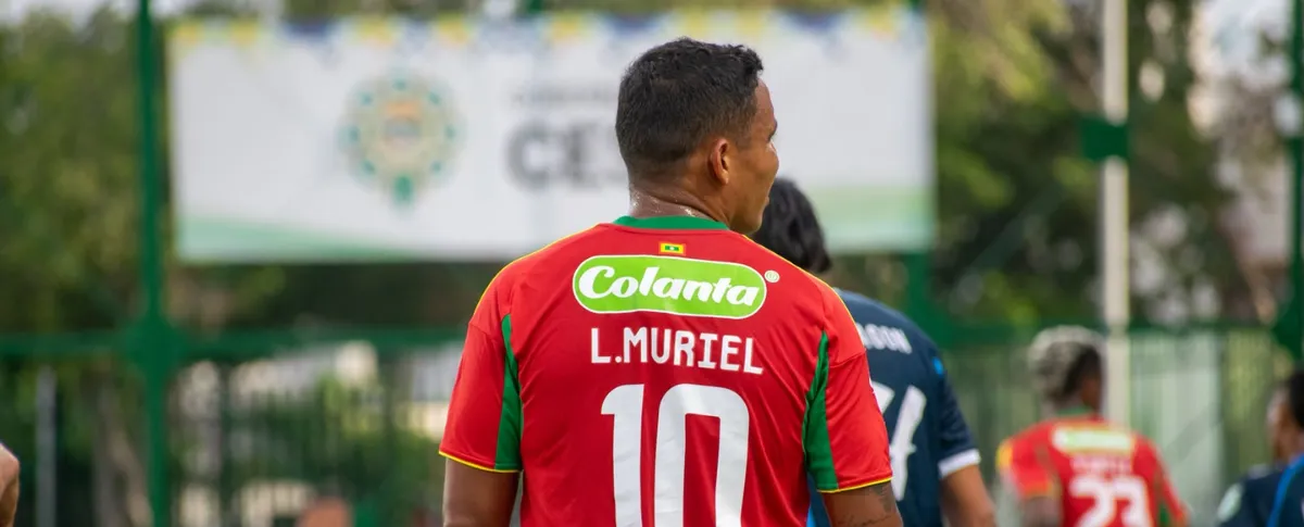 Luis Fernando Muriel anotó un doblete. Foto: Said Armenta.
