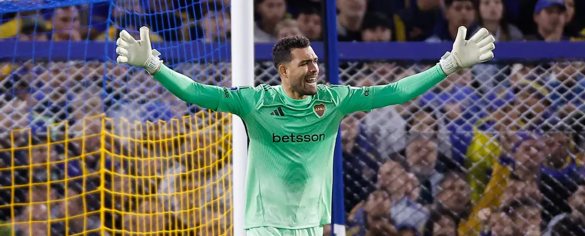 Álvaro Montero debutó en el arco de Boca Juniors.