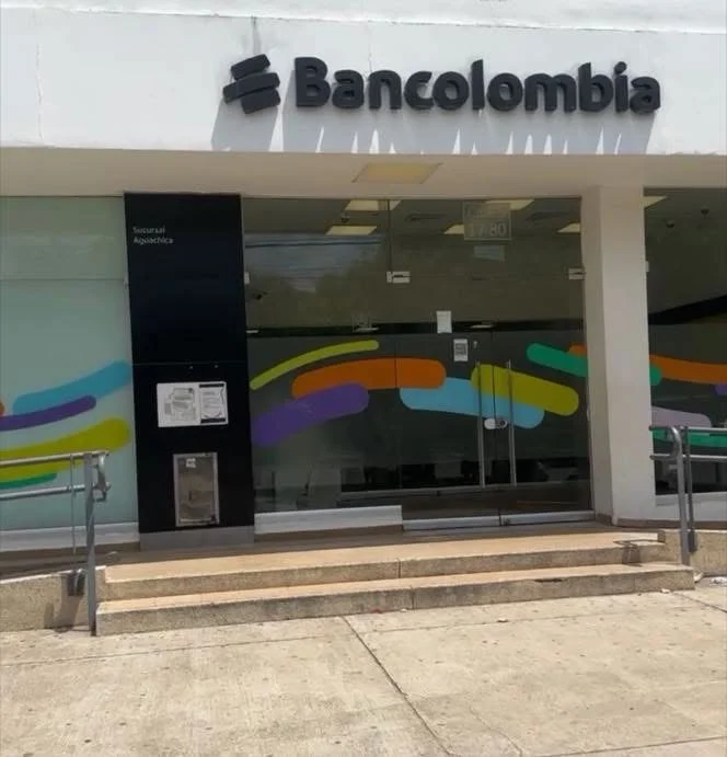 Así fue el millonario robo a Bancolombia en Aguachica: hicieron un boquete para llegar hasta la bóveda