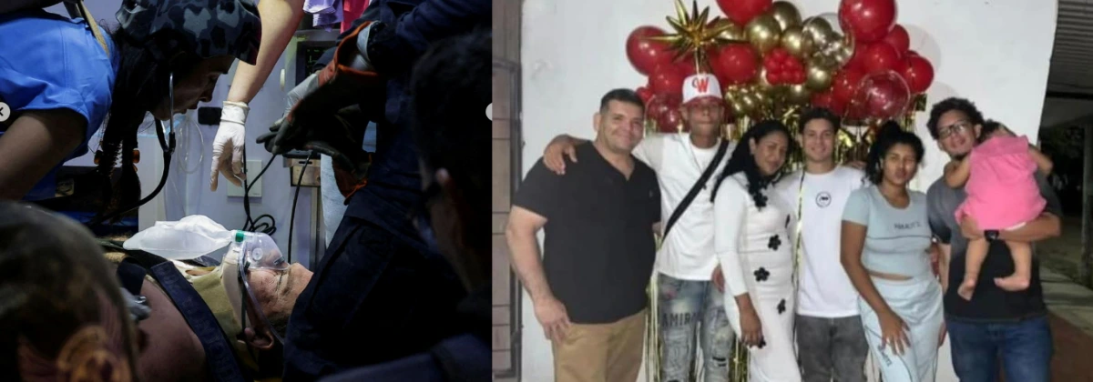 La foto sería Luis Padua, colombiano residente en Venezuela-web