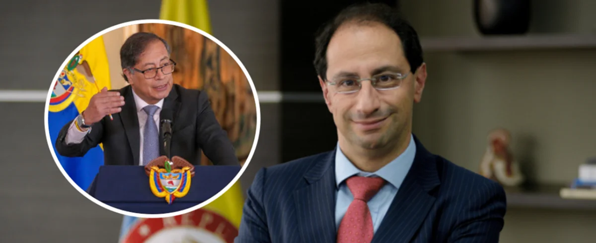 José Manuel Restrepo, vicepresidente delecto / Gustavo Petro