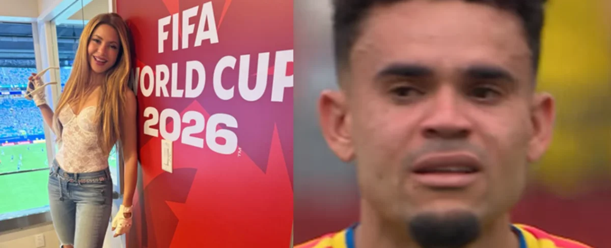 La inesperada reacción de Shakira al ver a Luis Díaz llorar tras la eliminación de Colombia del Mundial