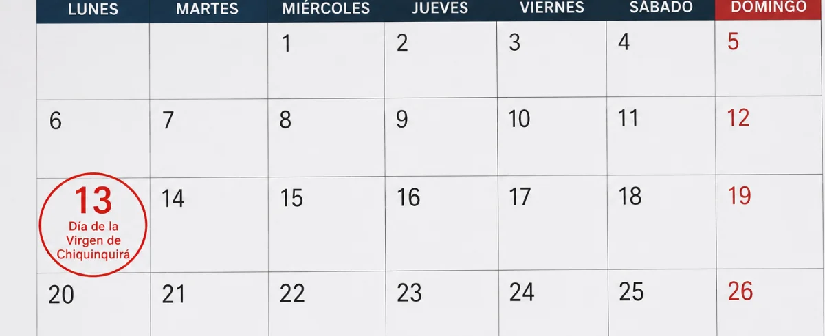 Calendario de julio