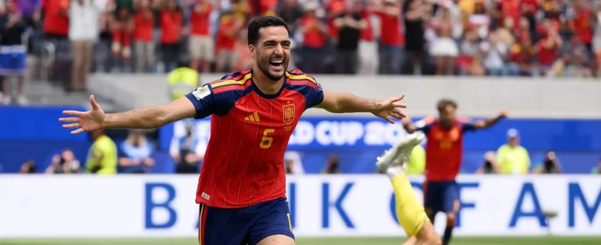 Mikel Merino, futbolista de la Selección de España. Foto: FIFA.com