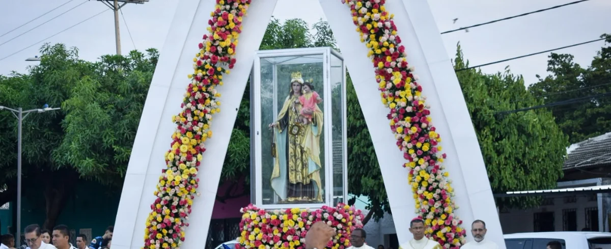 Virgen del Carmen en Valledupar.