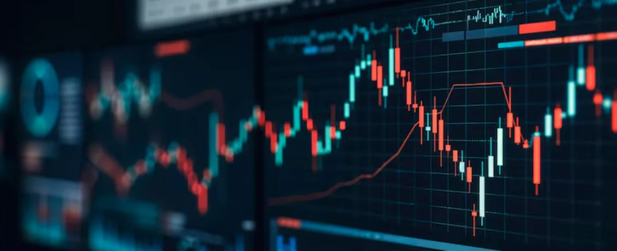 Mercados financieros en línea.