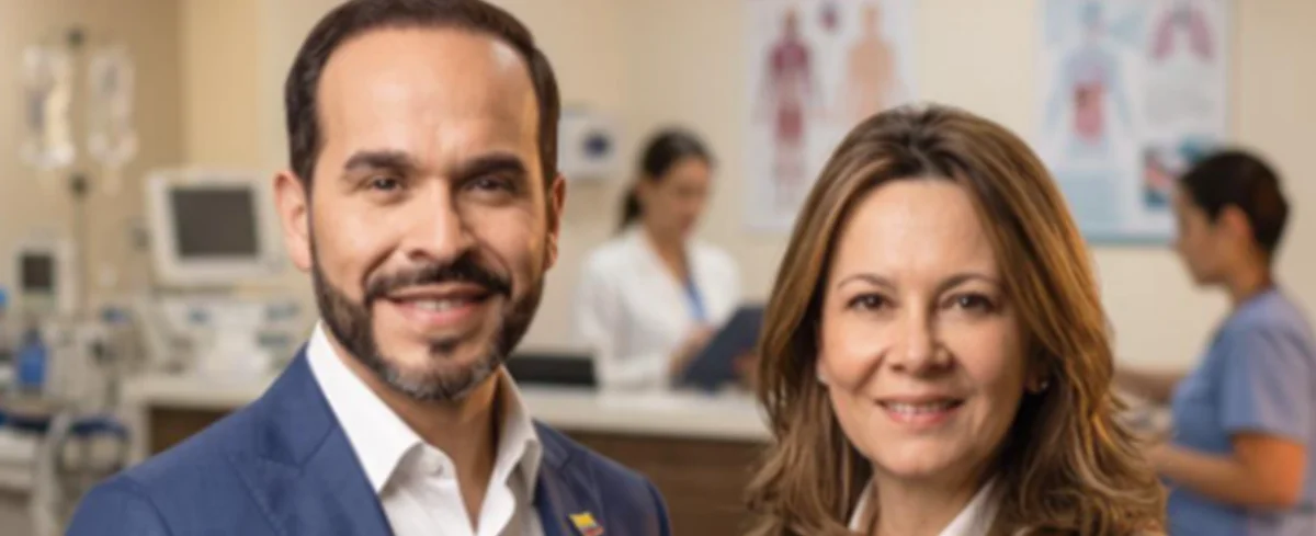 Abelardo de la Espriella y Ana María Vesga.