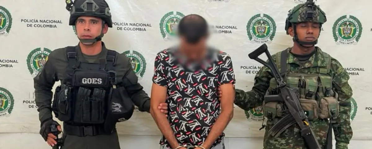 Capturan en Aguachica a alias ‘Yoyo’, presunto jefe de sicarios del Clan del Golfo en el sur del Cesar