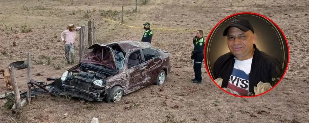 Accidente en la vía Codazzi-Aguas Blancas deja un muerto y una mujer y una bebé gravemente heridas