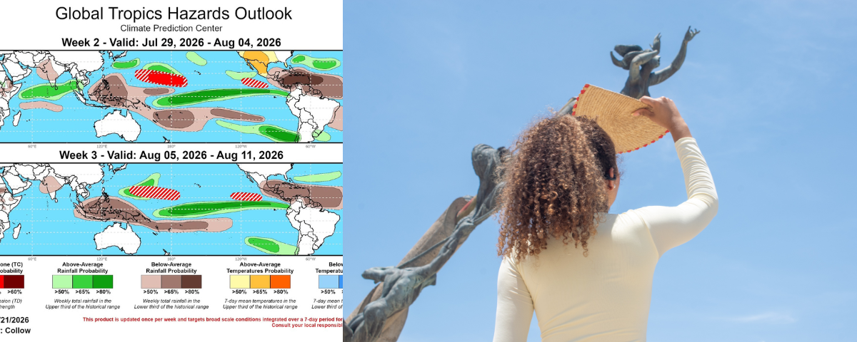 Condiciones de cielo despejado y ambiente muy seco en la región Caribe, escenario que incrementa el riesgo de incendios de la cobertura vegetal en zonas rurales de La Guajira y Cesar.