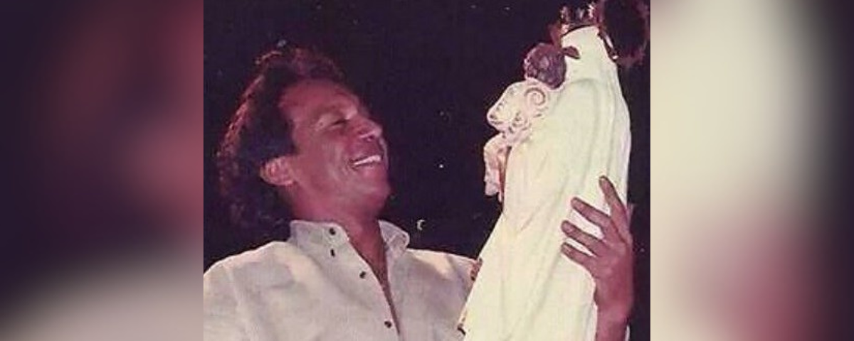 Diomedes Díaz y su devoción a la Virgen del Carmen.