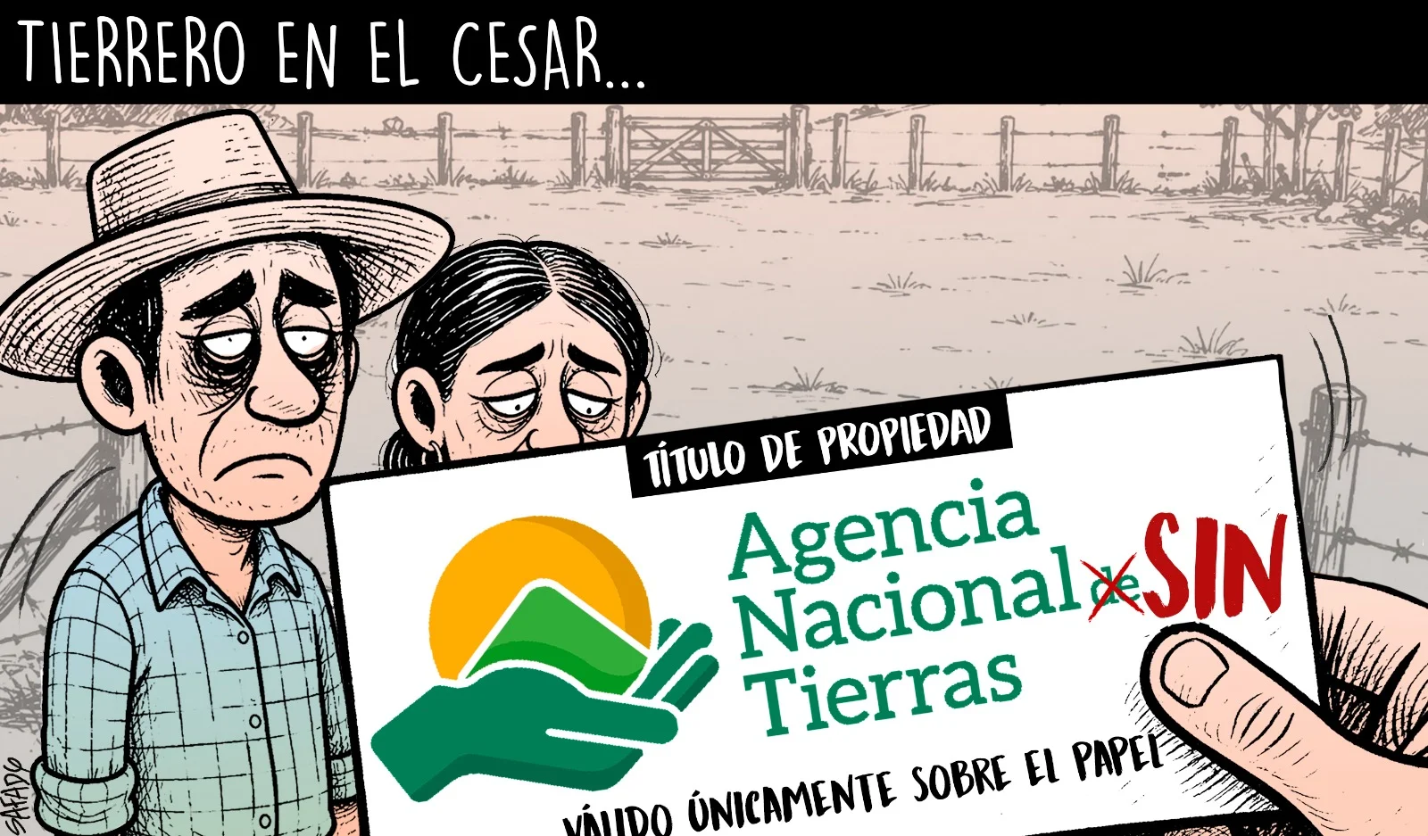 Tierrero en el Cesar…