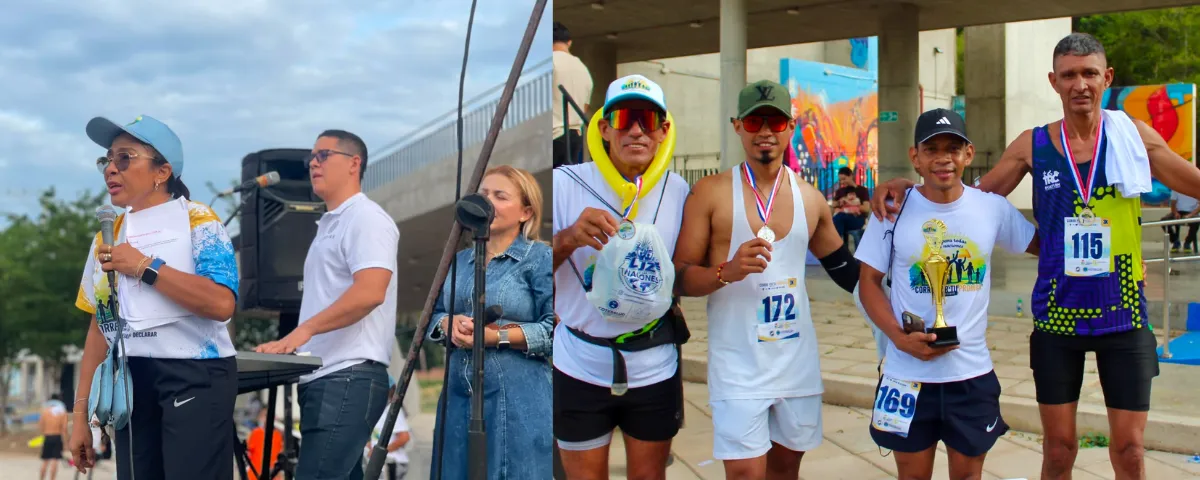 Participantes recorrieron tres kilómetros en "Corre por tu Promesa", una jornada que combinó actividad física, reflexión espiritual y oración en Valledupar.