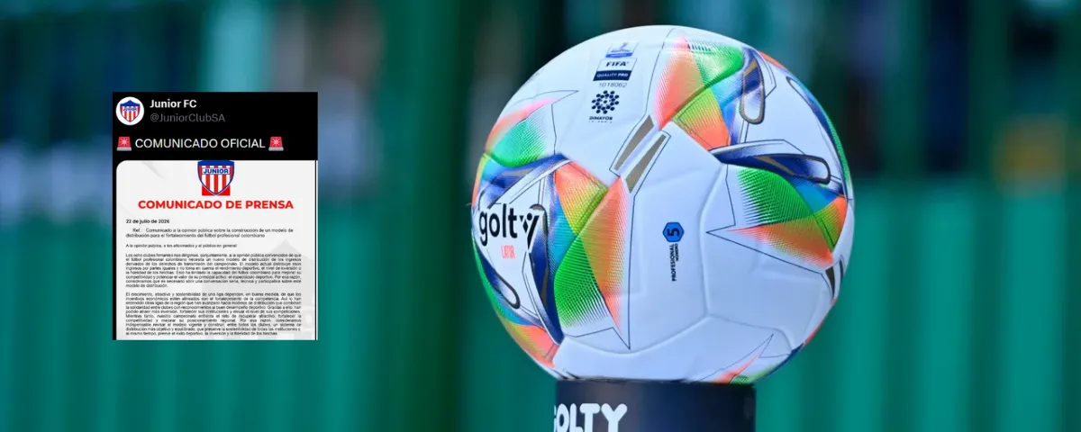 Ocho clubes históricos del fútbol colombiano anunciaron que no cederán sus derechos de imagen mientras la Dimayor no modifique el modelo de distribución de los ingresos por televisión.