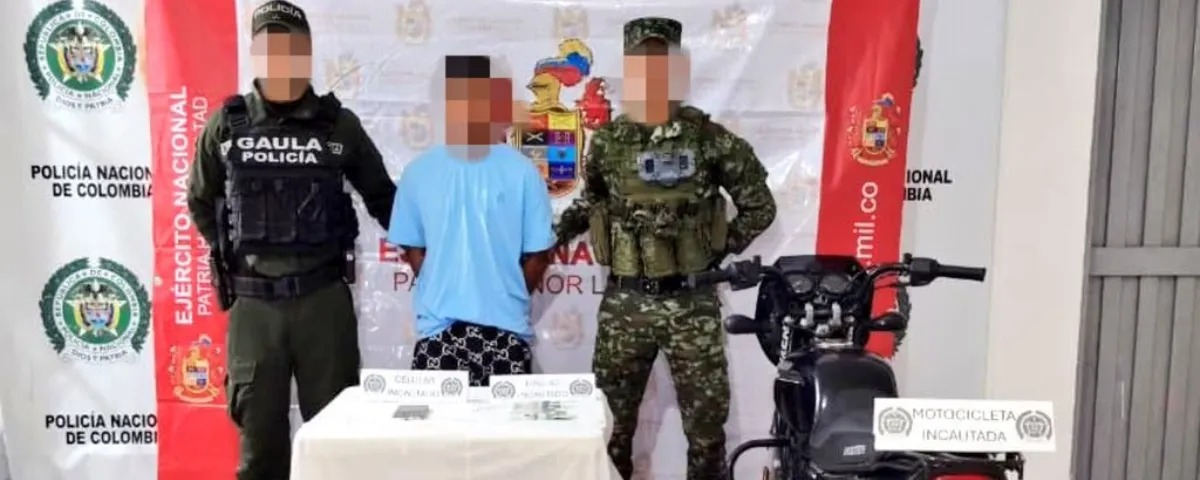 Capturado en el Cesar hombre señalado de cobrar extorsiones para las ACSN