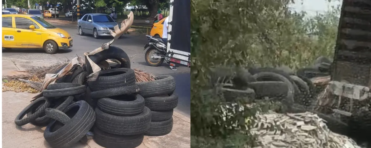 La Alcaldía de Valledupar aclaró que el antiguo lote de Idema funciona como un centro de acopio temporal para las llantas recolectadas en el espacio público.