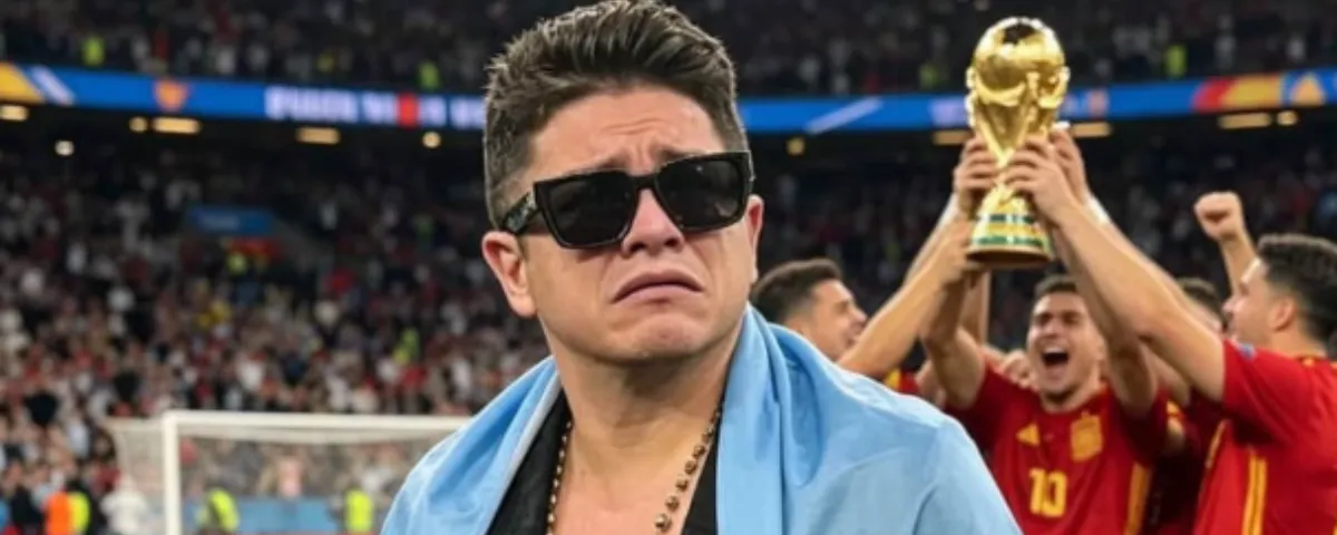 Mono Zabaleta pasó de utilizar 'Hoy llora la niña' para burlarse de las eliminaciones del Mundial 2026 a convertirse en protagonista de los memes tras la derrota de Argentina en la final.
