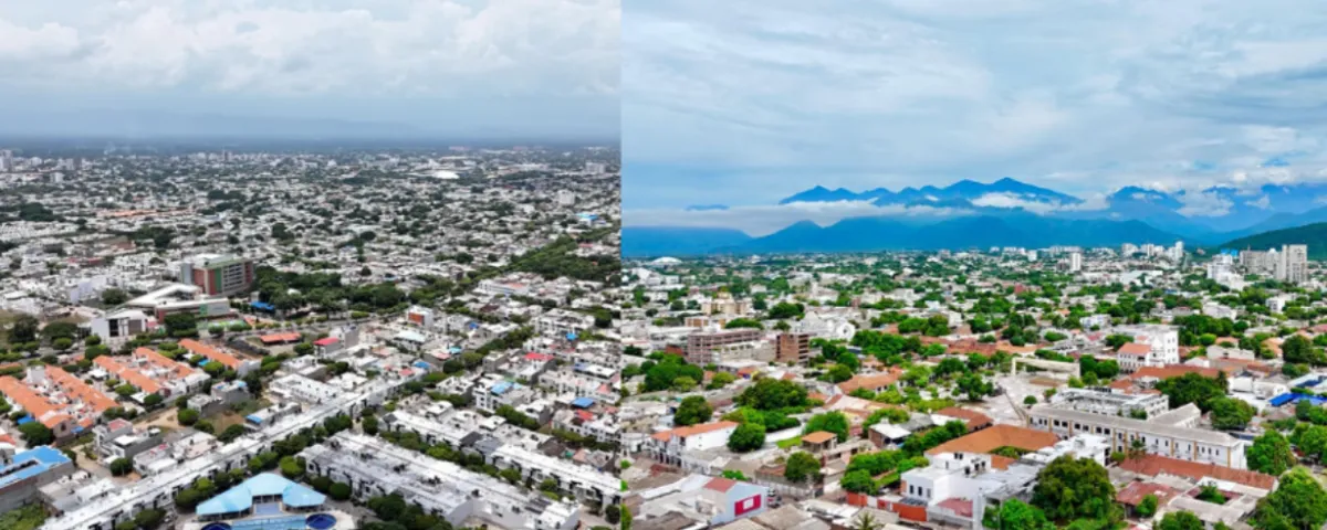Foto panorámica de Valledupar.