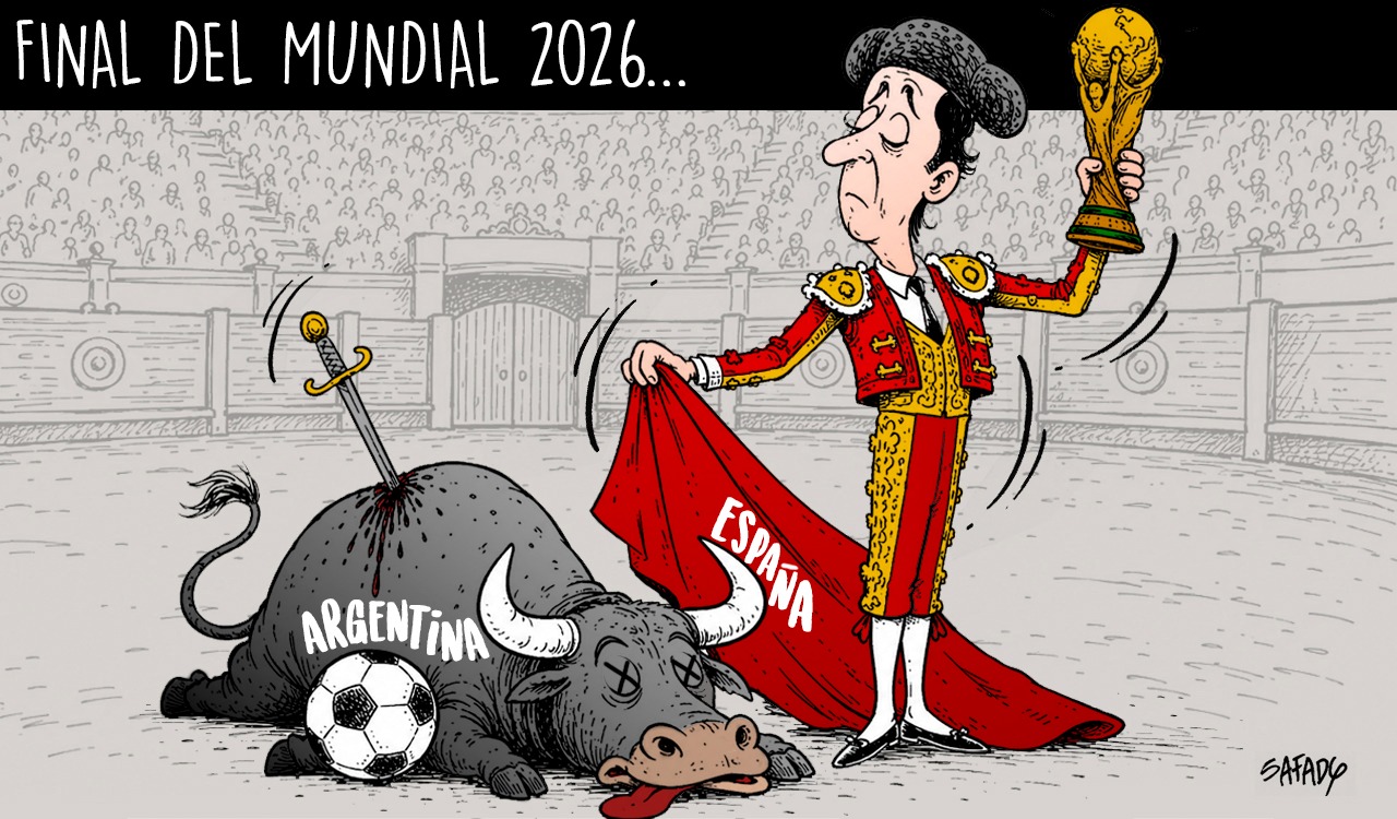Esta es la caricatura de hoy 20 de julio, creada y diseñada por @SafadybujoLa caricatura es un espacio libre de opinión.