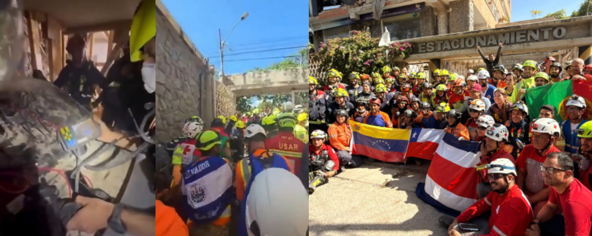 Milagro en Venezuela: rescatan con vida a vigilante tras ocho días debajo de los escombros por terremoto