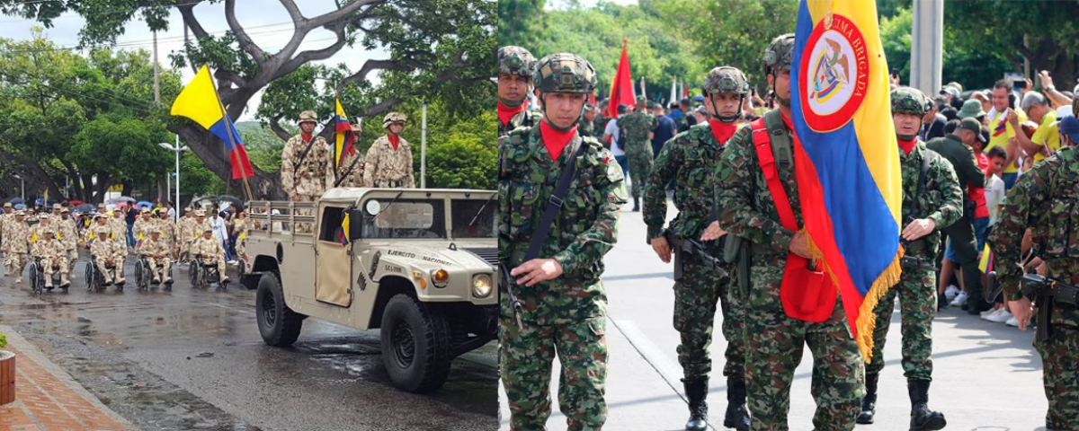Valledupar volverá a tener desfile militar el 20 de julio para conmemorar el Día de la Independencia