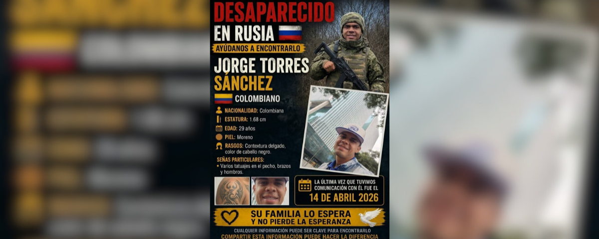 Angustia en Valledupar: familia perdió contacto con joven que prestaba servicio militar en Rusia