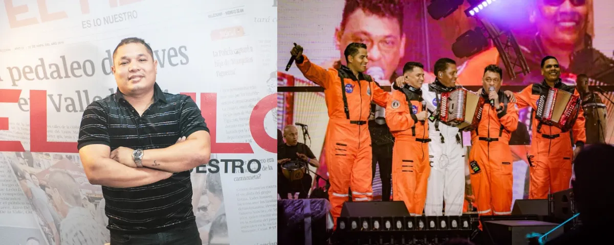 Giordano Romero, mánager del Binomio de Oro desde hace 10 años, reveló en entrevista con EL PILÓN los detalles detrás del homenaje a la agrupación en el Festival Vallenato.