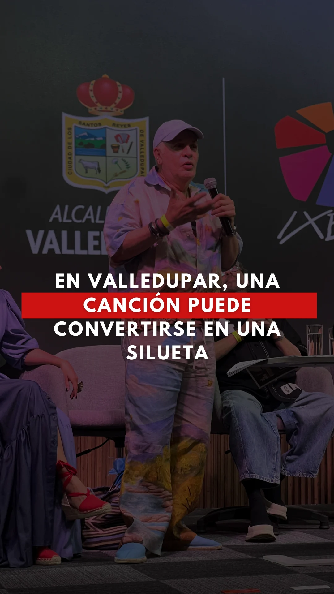 En Valledupar, una canción puede convertirse en una silueta🎶✨