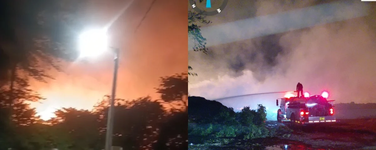 Bomberos atendieron varios incendios al mismo tiempo en Valledupar: uno amenazó viviendas en Salamanca