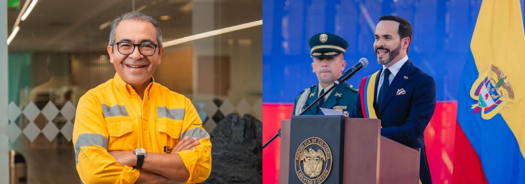 Edgar Alfonso, presidente de Cerrejón y Abelardo de la Espriella-web