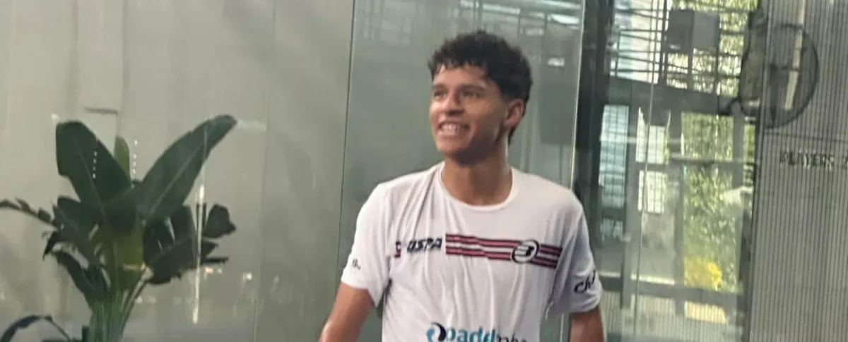Daniel David Céspedes integrará la Selección Colombia de Menores en la categoría sub-18 durante el Circuito Panamericano de Pádel que se disputará en Veracruz, México. 