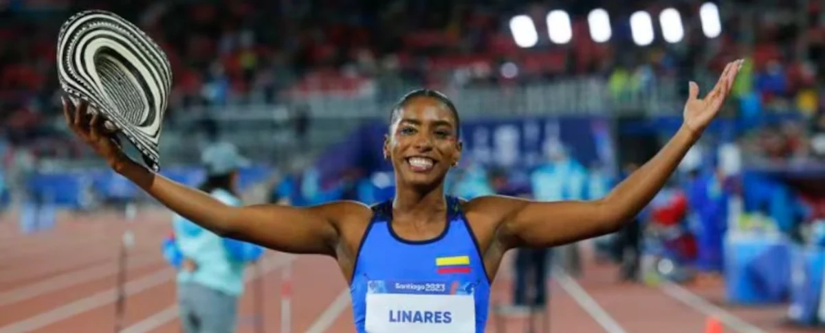 La atleta vallenata que representa a la Liga de Bogotá llega como una de las deportistas más destacadas del continente en la disciplina de salto de longitud.