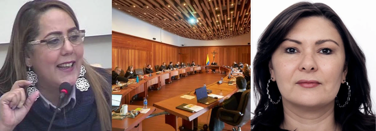 Las abogadas Lucila Mercedes Vidal y María Lourdes Hernández Mindiola-WEB