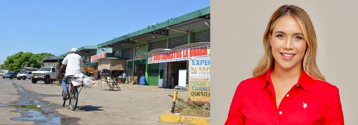 María Martha Lacouture, secretaria de Desarrollo Económico de Valledupar, pasará a la gerencia de mercabastos-WEB