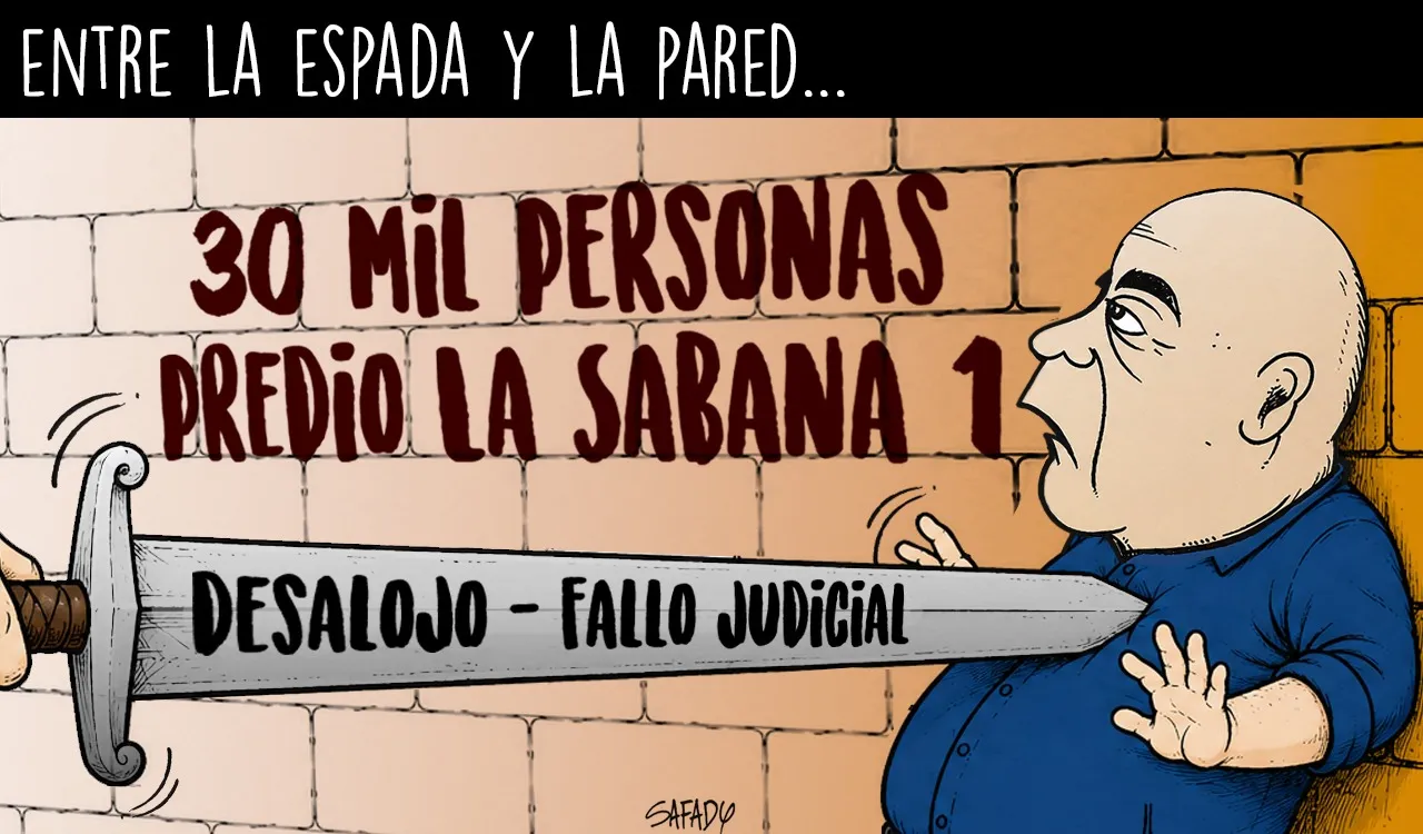 Entre la espada y la pared…