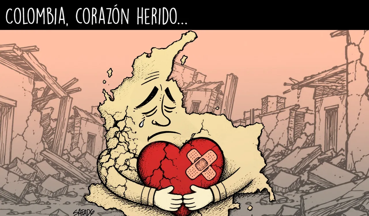 Colombia, corazón herido…