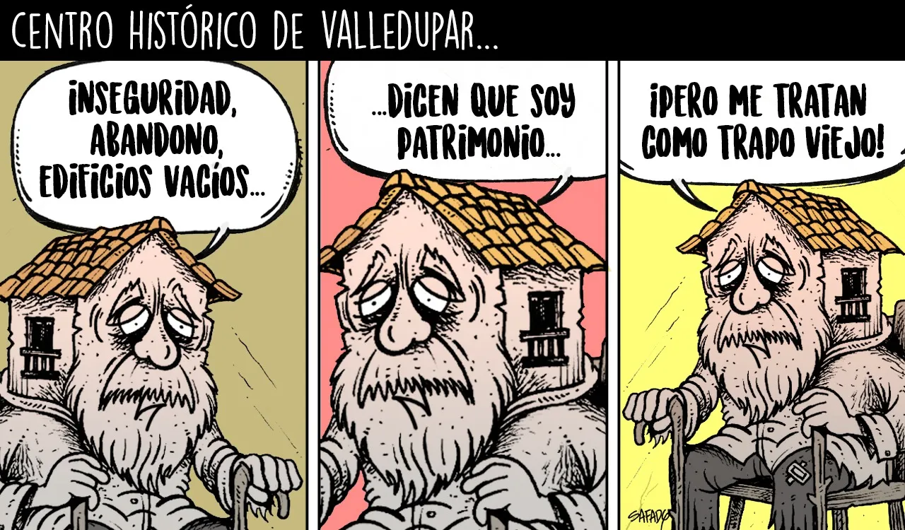 Centro histórico de Valledupar...