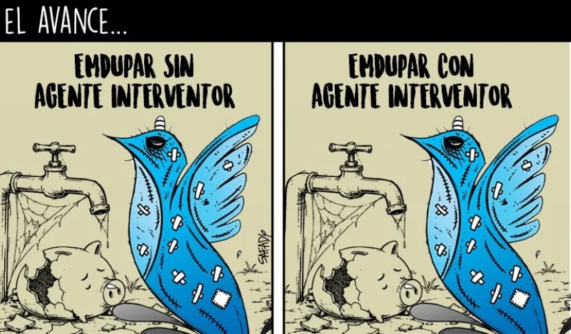 El avance...