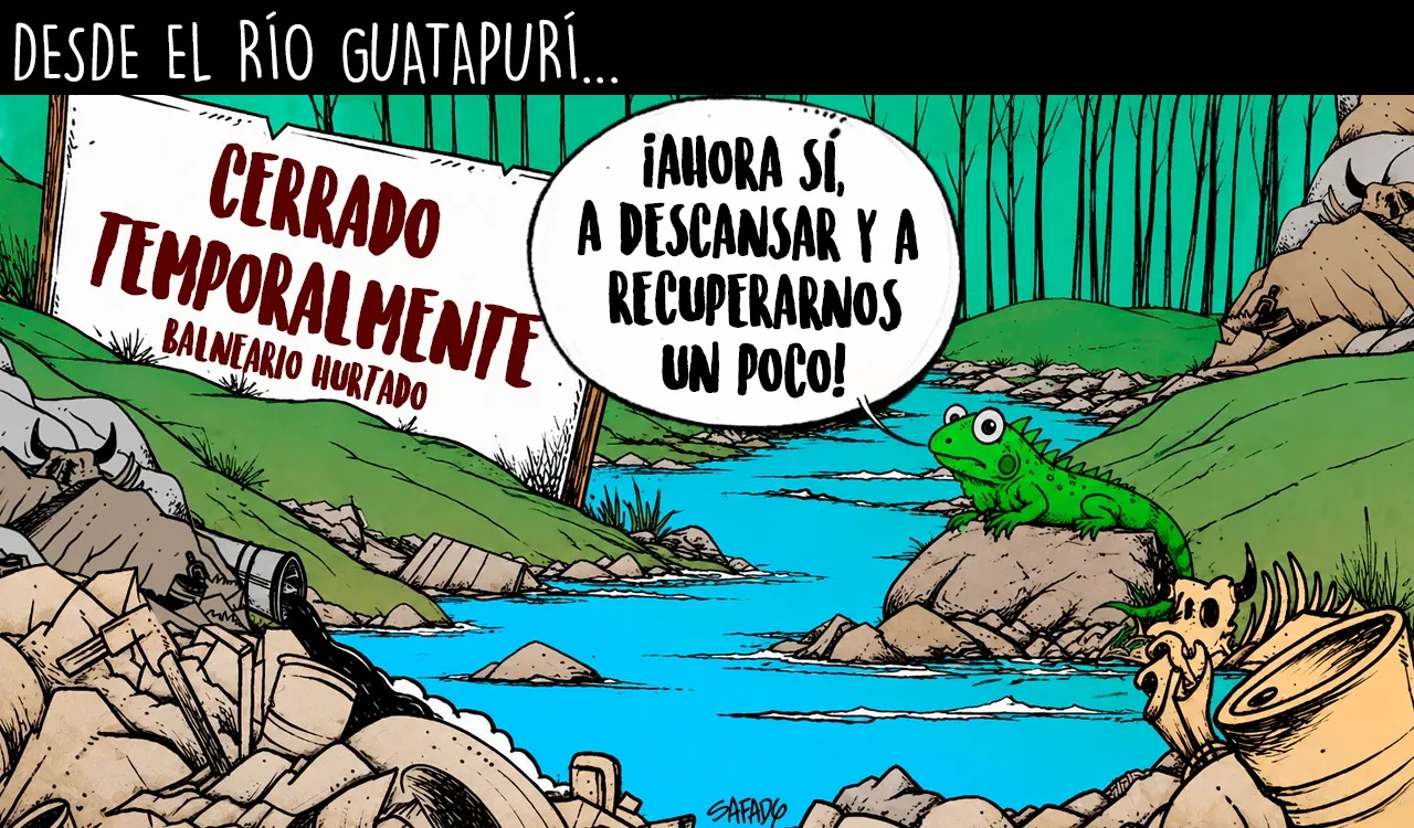Desde el río Guatapurí…