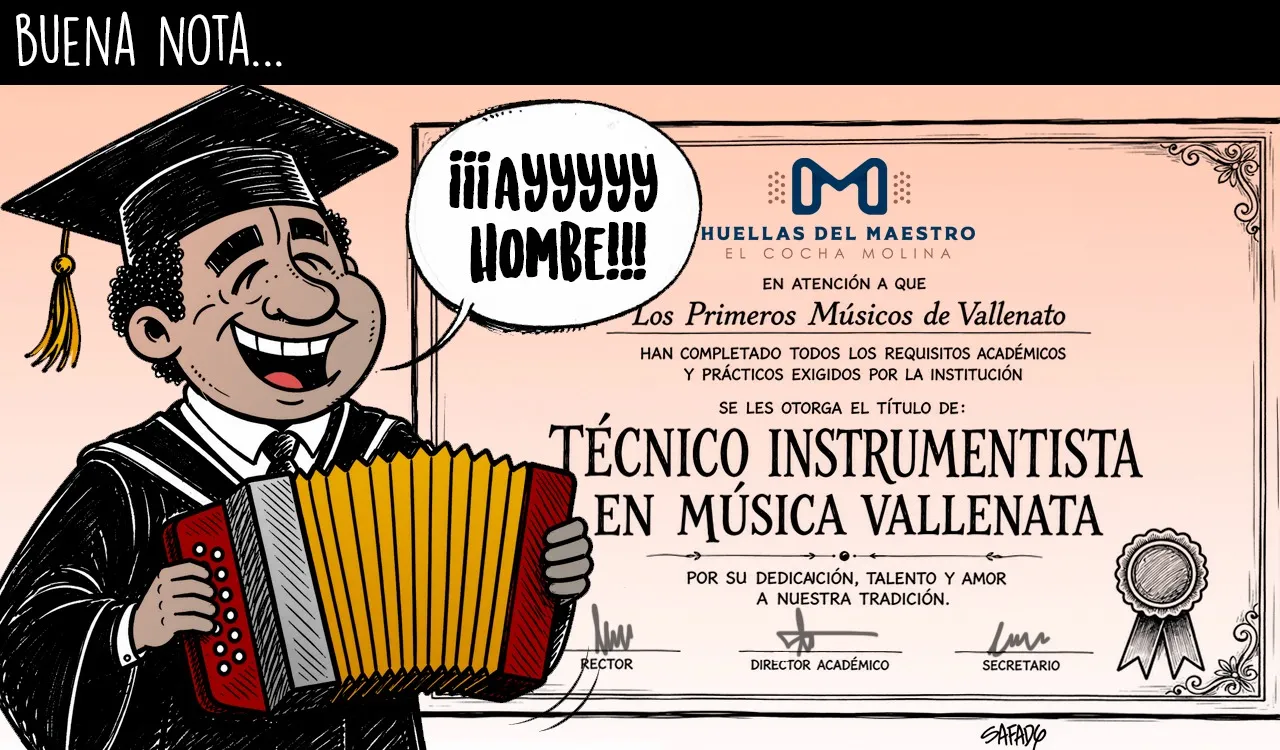 Buena nota…