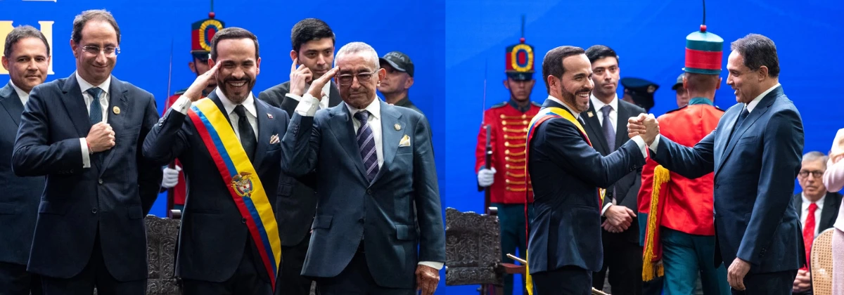 Posesión de Abelardo de la Espriella como presidente de Colombia-web
