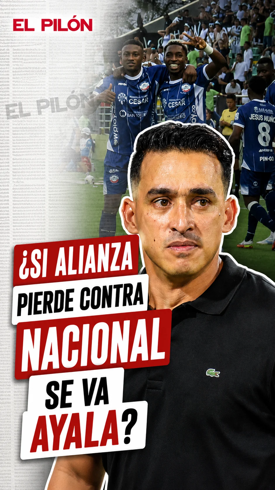 ¿Si Alianza pierde contra Nacional se va Ayala?